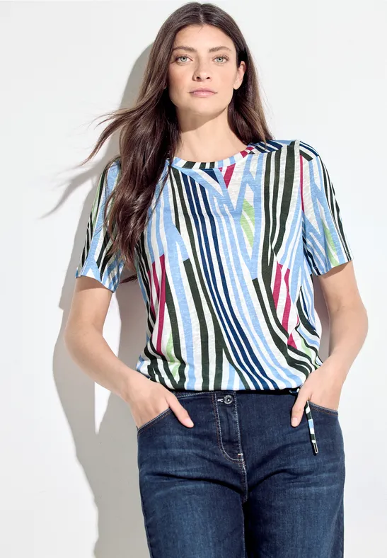 Gestreiftes T-Shirt